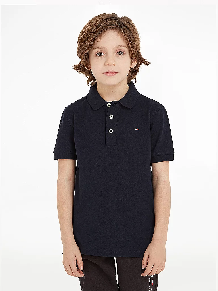 Tommy Hilfiger Polo à Manches Courtes Sky Captain 6 Années Garçons 3